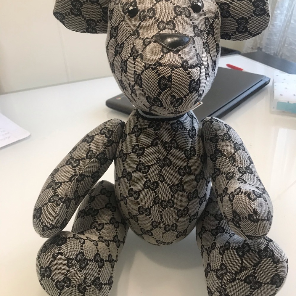 Gucci authentic teddy bear toy